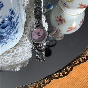 EUC Ladies Tag Heuer  diamond watch